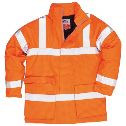 Portwest S778 Bizflame Rain Hi-Vis Antistatic FR Jacket 570g